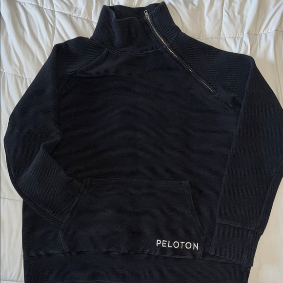 Peloton Tops - PELOTON Side-Neck Zip Warm-Up Top